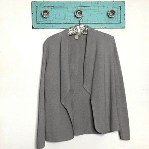 Banana Republic Grey Sweater Blazer